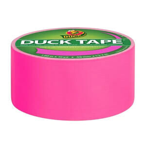 Color Duck Tape® Brand Duct Tape - Neon Pink, 1.88 in. x 15 yd.